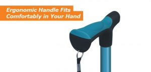 Ergonomic Handle Fits Comfortably in Your Hand